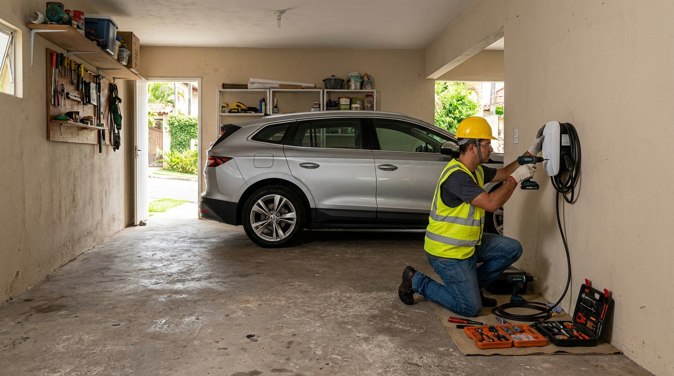 Instalação em Garagem ou Condomínio no Jardim Ouro Branco, Ribeirão Preto‑SP