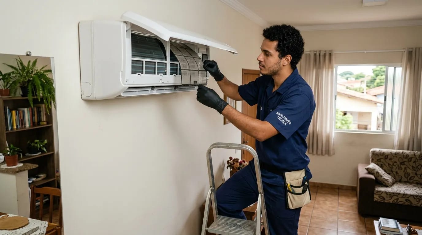 Manutenção do split em Ribeirão Preto‑SP