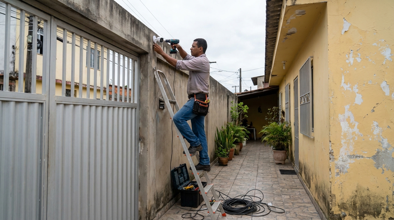 Passagem de Cabeamento no Alto da Boa Vista, Ribeirão Preto‑SP