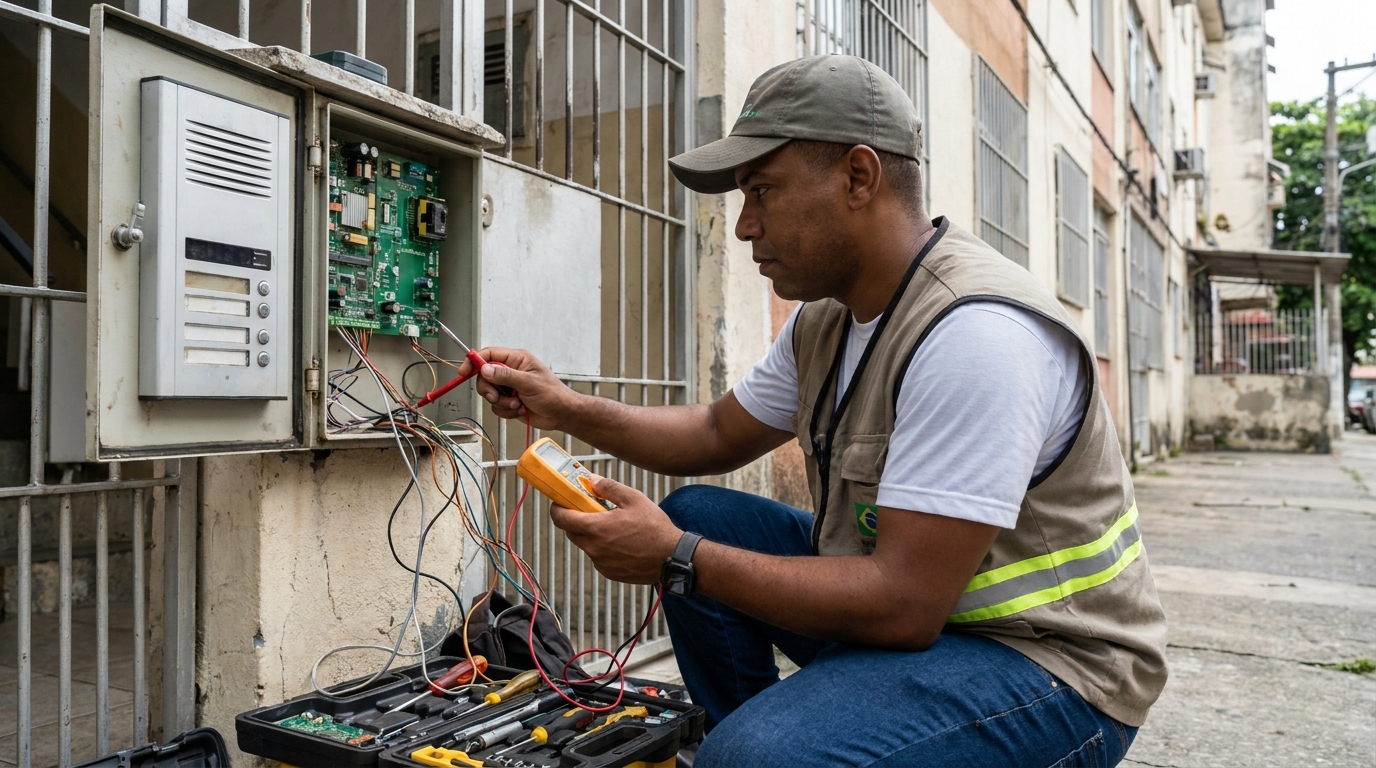 Reparo de Placa e Campainha no Jardim Macedo, Ribeirão Preto‑SP